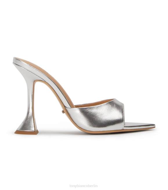 Brautschuhe| de Tony Bianco Frauen Marcel Heels Silbernappa metallic 4624338